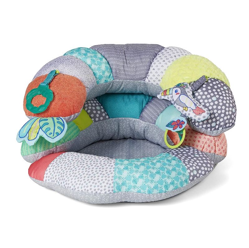 Photo 1 of 
Infantino 2-in-1 Tummy Time & Seated Support - for Newborns and Older Babies, with Detachable Support Pillow and Toys, for Development of Strong Head