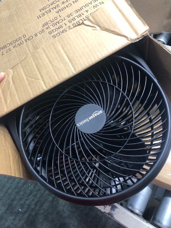 Photo 2 of Amazon Basics 3 Speed Small Room Air Circulator Fan, 11-Inch 11-Inch Air Circulator Fan