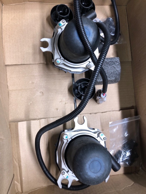 Photo 1 of OKAY MOTOR Secondary Air Pump for 2007-2013 Toyota Tundra Land Cruiser Sequoia 2008-2013 Lexus LX570 4.6L 4.7L 5.7L 17610-0S010 10200231AA 33-2504M 2 Pcs