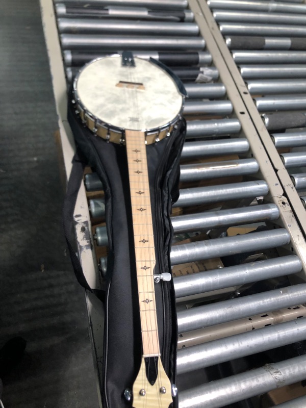 Photo 1 of  REMO  WEatherking banjo LEFT HANDED 5-String Maple Resonator Bluegrass Banjo