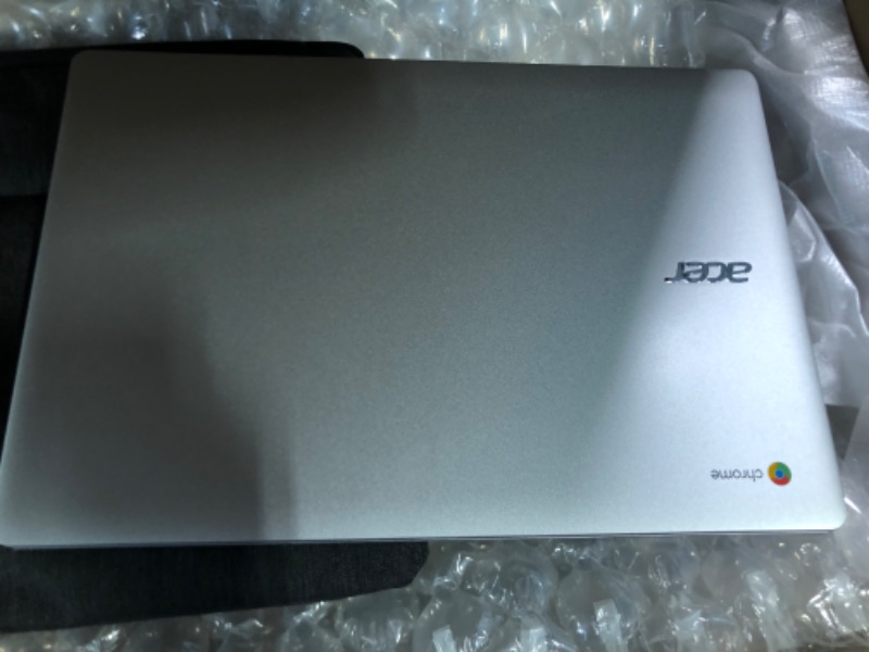 Photo 2 of Acer 2022 Chromebook 315 15.6" Full HD 1080p IPS Touchscreen Laptop PC, Intel Celeron N4020 Dual-Core Processor, 4GB DDR4 RAM, 64GB eMMC, Webcam, WiFi, 12 Hrs Battery Life, Chrome OS, Silver