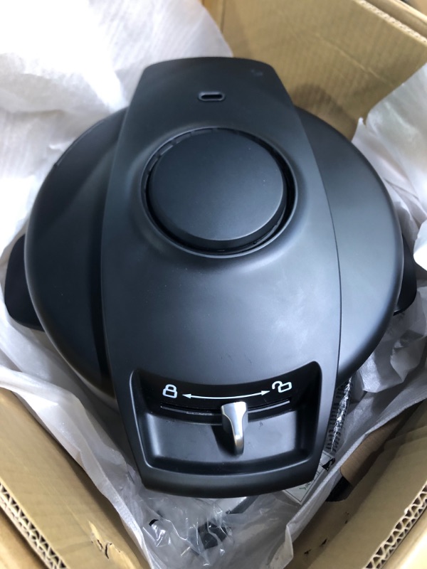Photo 2 of *****Has a small crack on front****** Instant Pot Duo Crisp Ultimate Lid, 13-in-1 Air Fryer and Pressure Cooker Combo, Sauté, Slow Cook, Bake, Steam, Warm, Roast, Dehydrate, Sous Vide, & Proof, App With Over 800 Recipes, 6.5 Quart 6.5QT Ultimate