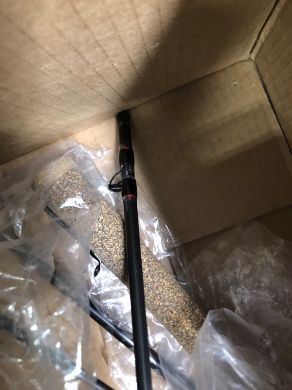 Photo 1 of Berkley 6’6” Lightning Rod Casting Rod, One Piece Casting Rod, 8-14lb Line Rating, Medium Rod Power, Moderate Fast Action, 1/4-5/8 oz. Lure Rating 6'6" - Medium - 1pc 