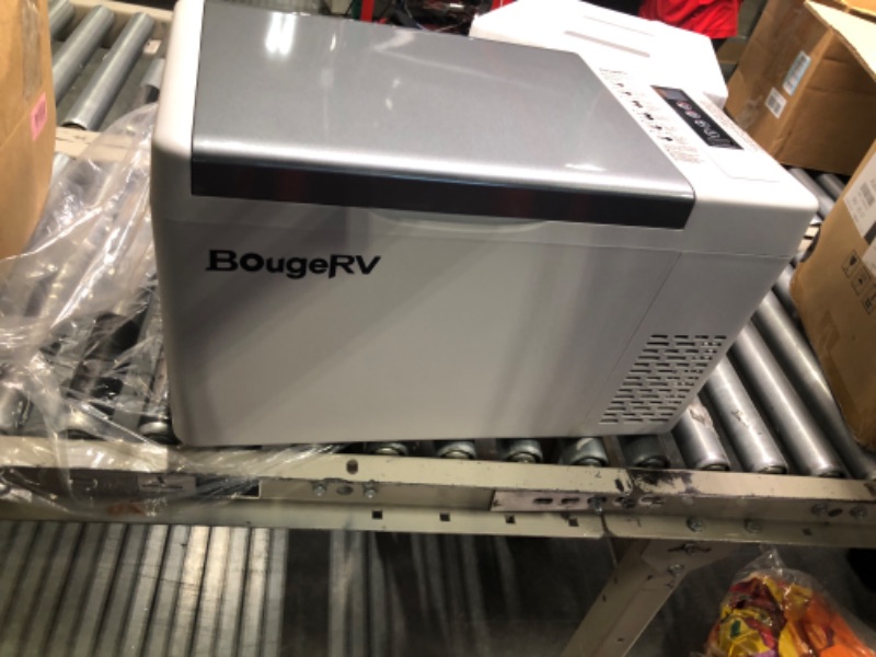 Photo 3 of BougeRV 12 Volt Refrigerator 12V Car Fridge 23 Quart Portable Freezer Compressor Cooler 12/24V DC 110~240 Volt AC for Truck Van RV Camper SUV Boat Travel Camping Road Trips Tailgating -7?~50?