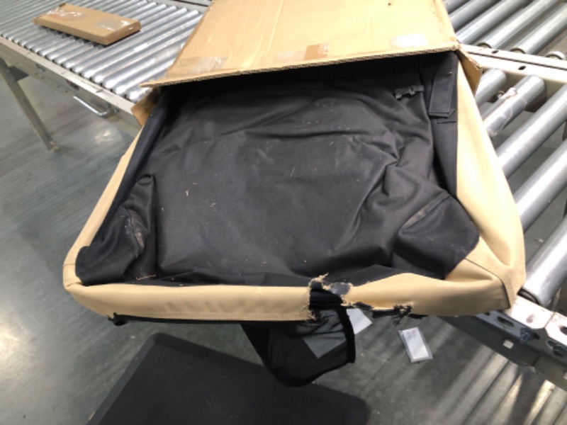 Photo 3 of Amazon Basics Portable Folding Soft Dog Travel Crate Kennel L - 36"