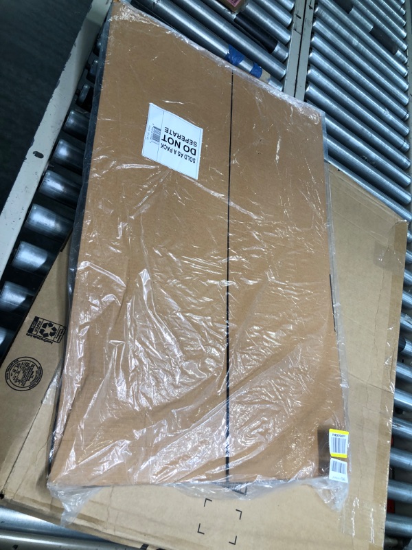 Photo 1 of Black Tri-Fold Presentation Board 36" x 48" Corrugated Tabletop Display Exhibition Board Lightweight and Portable with Smooth Surface Great for School Projects and Business presentations - by Emraw 1
