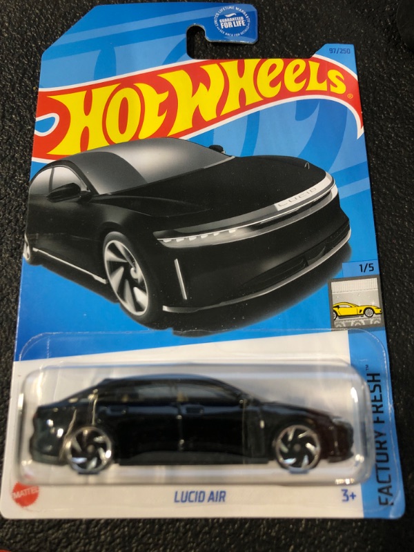 Photo 2 of Hot Wheels Lucid Air, Factory Fresh 1/5 [Black] 97/250