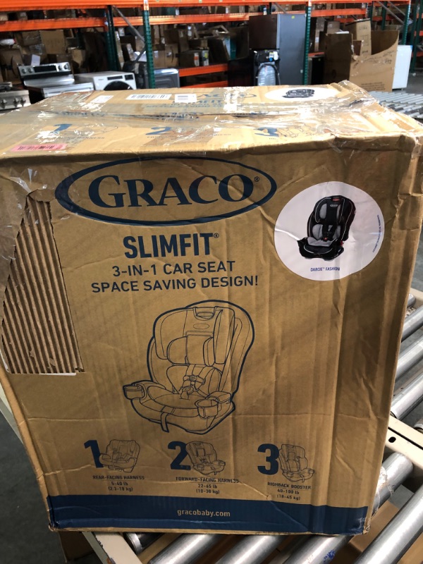 Photo 4 of Graco - Slimfit All-in-One Convertible Car Seat, Darcie