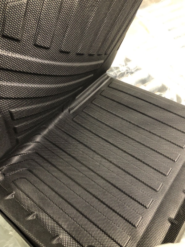 Photo 4 of Wrangler JL Cargo Liners?All Weather 3D  TPO Waterproof Rear Cargo Tray Trunk Floor Mat Compatible with 2018 2019 2020 2021 Jeep Wrangler JL 4-Door without Subwoofer (JL New Body Style - not JK) 2018-2020 wrangler JL