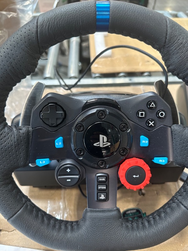 Photo 4 of Logitech G Dual-Motor Feedback Driving Force G29 Gaming Racing Wheel with Responsive Pedals