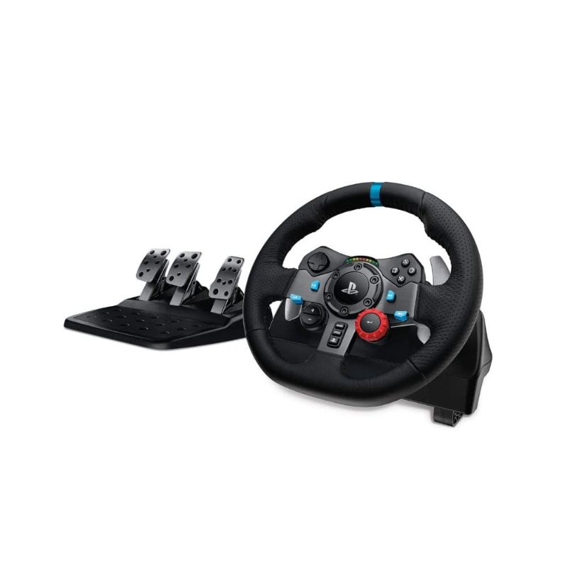 Photo 1 of Logitech G Dual-Motor Feedback Driving Force G29 Gaming Racing Wheel with Responsive Pedals