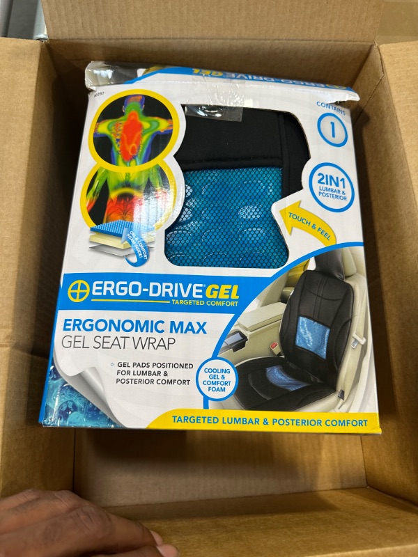 Photo 3 of ERGO DRIVE Gel Full Seat Cushion (40237)