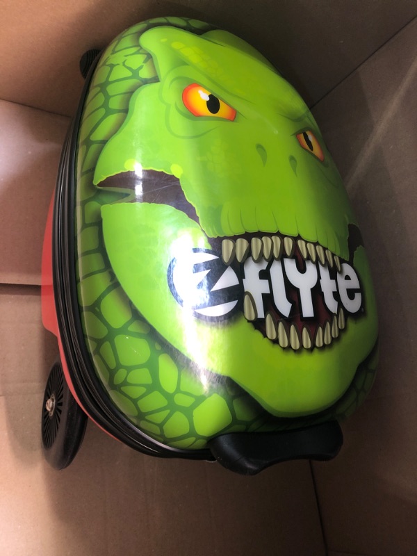 Photo 3 of Scooter/Suitcase -Flyte 18in Darwin The Dino