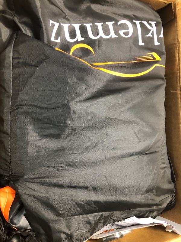 Photo 1 of Hitch Mount Cargo Carrier Bag, 20 Cubic Feet 100% Waterproof Car Tray Luggage Bag (59" 24" 24") with 6 Reinforced Straps + 1 Combination Lock, Fits for All Vehicles with Steel Trailer Basket Upgrade Version Bag