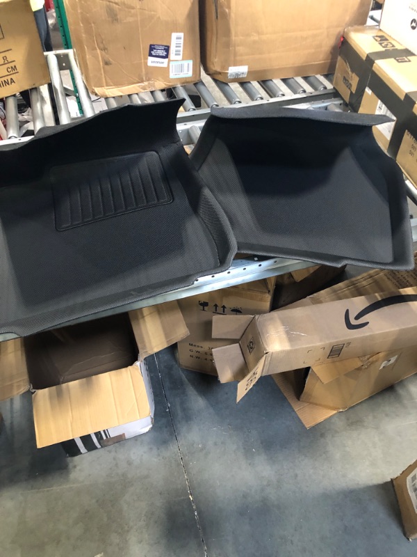Photo 1 of CreeKT Fit for Tesla Model Y 7 Seater Floor Mats Trunk Mat 2023 2022 2021 , Premium All Weather Model Y Floor Mats Front Rear Cargo Trunk Frunk Liner Carpet for Tesla Model Y Accessories 2021-2023 2021 2022 2023 Model Y 7 Seater Full Mats