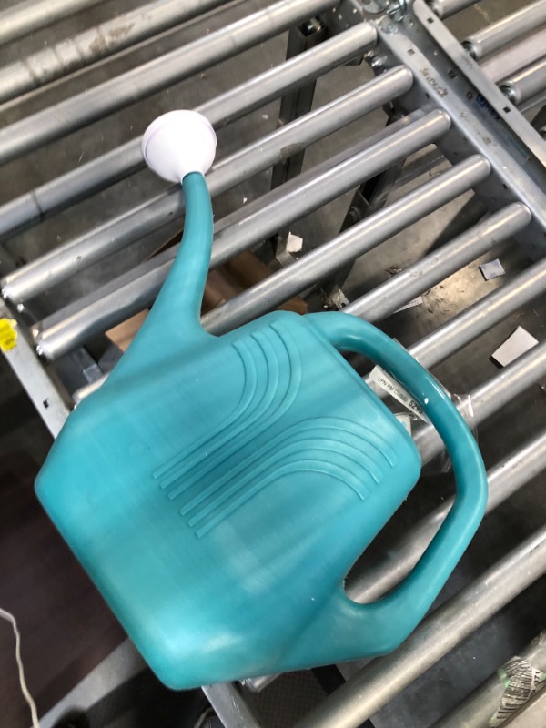 Photo 2 of Bloem LLC Jw82-26 2 Gallon Bermuda Teal Classic Watering Can Teal 2 Gallon