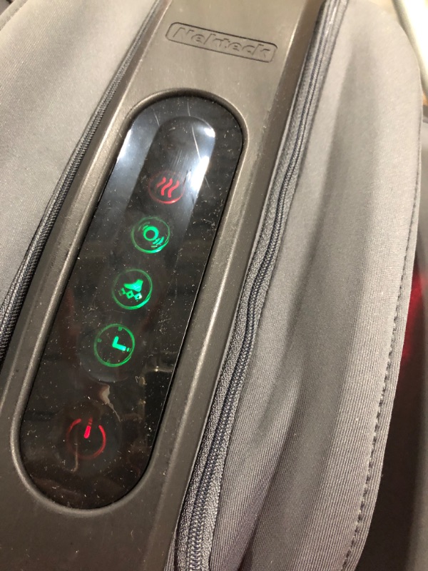 Photo 1 of Nekteck Foot Shiatsu Massager, Calf Massage with Heat Therapy, Deep Kneading, Vibration, Compression Leg Massager for Home and Office Use (Remote Control) Black (COMPRESSION DOST NOT WORK)
