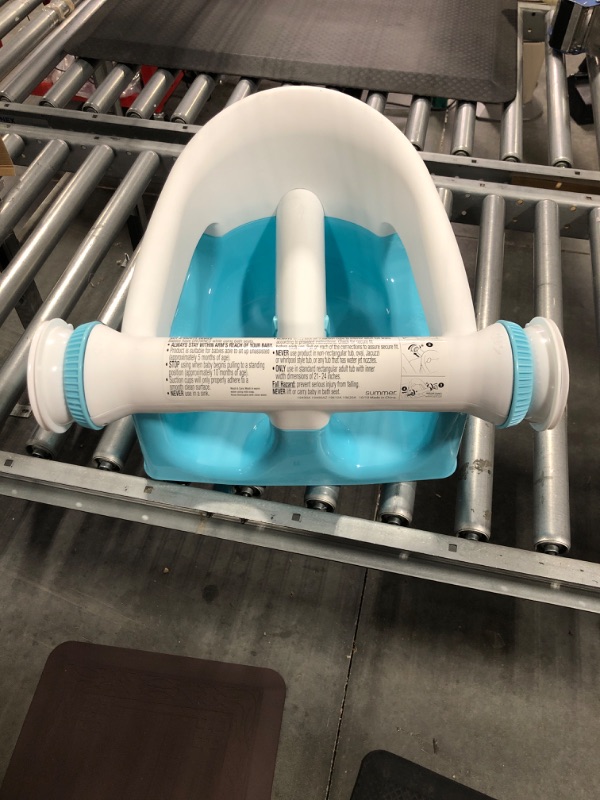Photo 1 of Summer Infant My Bath Seat, Blue and White