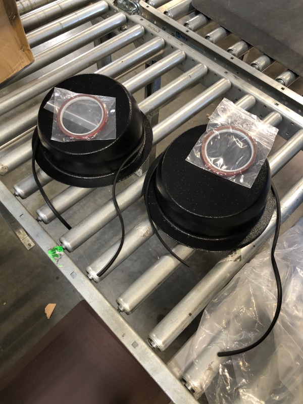 Photo 1 of Angled Speaker Enclosures Boxes Pods Custom Mount Door Kick Panel 6.5" Pair (2)