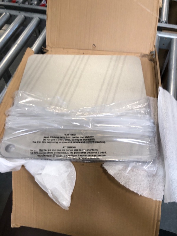 Photo 1 of THERMICHEF by Conductive Cooking - Square Pizza Steel Plate for Oven Cooking and Baking (3/8" Deluxe, 16”x16” Square) - Made in USA 3/8" Deluxe Version 16"x16" Square