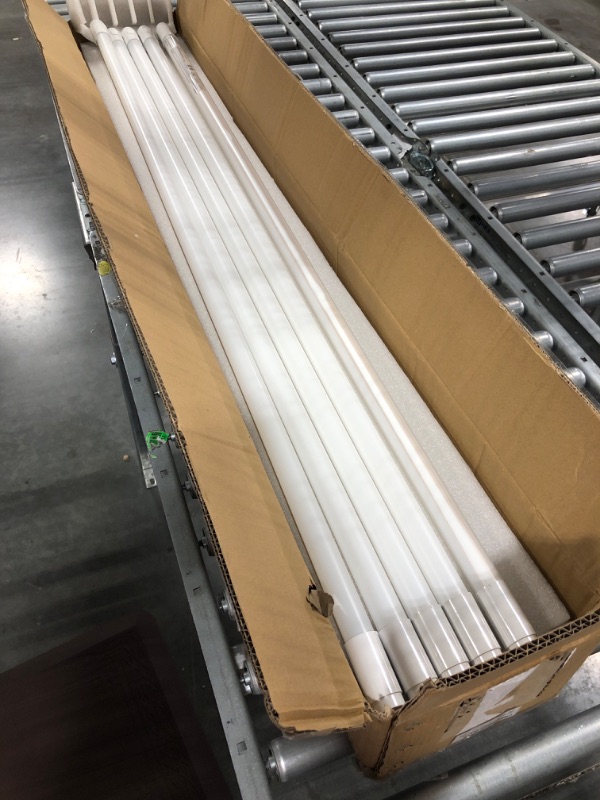 Photo 3 of 20 Pack 3CCT 4FT LED T8 Hybrid Type A+B Light Tube, 18W, 4000K/5000K/6500K Selectable, Plug & Play or Ballast Bypass, Single or Double End Powered, 2300lm, Frosted Cover, T8 T10 T12, 120-277V, UL, FCC
