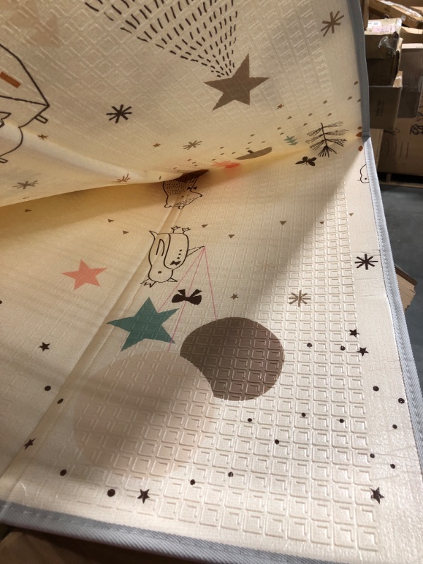 Photo 1 of Mloong Baby Playpen with Mat, 59x71 Inches Extra Large Playpen for Babies and Toddlers, Indoor & Outdoor Activity Center, Safety Baby Fence with Gate,Baby Play Pen, Baby Play Yards 71x59in with mat