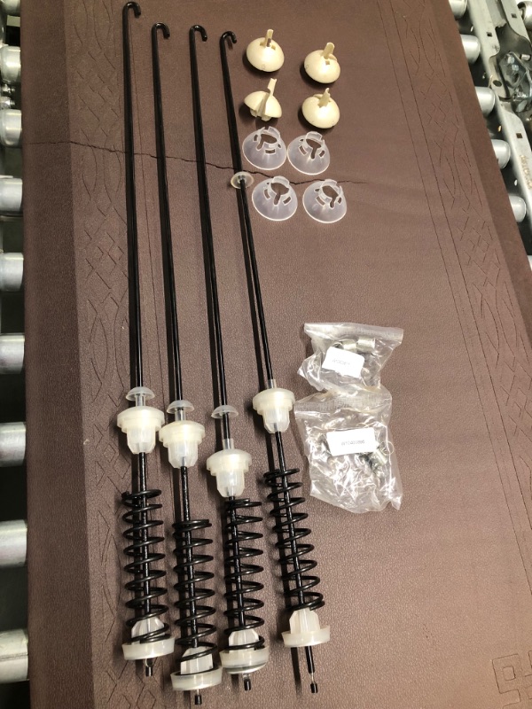 Photo 3 of [UPGRADE]W10780048 Washing Machine Suspension Rods(4 Packs)+W10400895 Suspension Springs(4 Packs),Washer Suspension Rod Assembly Compatible with Whirlpool Kenmore Amana Maytag WTW4800XQ2 WTW4800XQ4