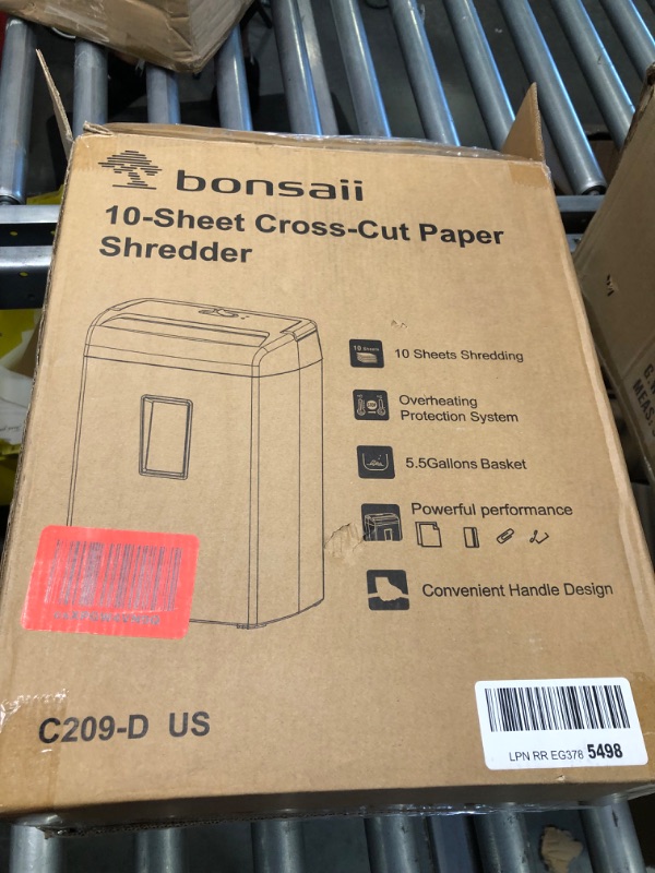 Photo 2 of bonsaii Paper Shredder for Home Office