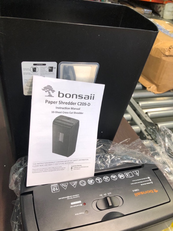 Photo 4 of bonsaii Paper Shredder for Home Office