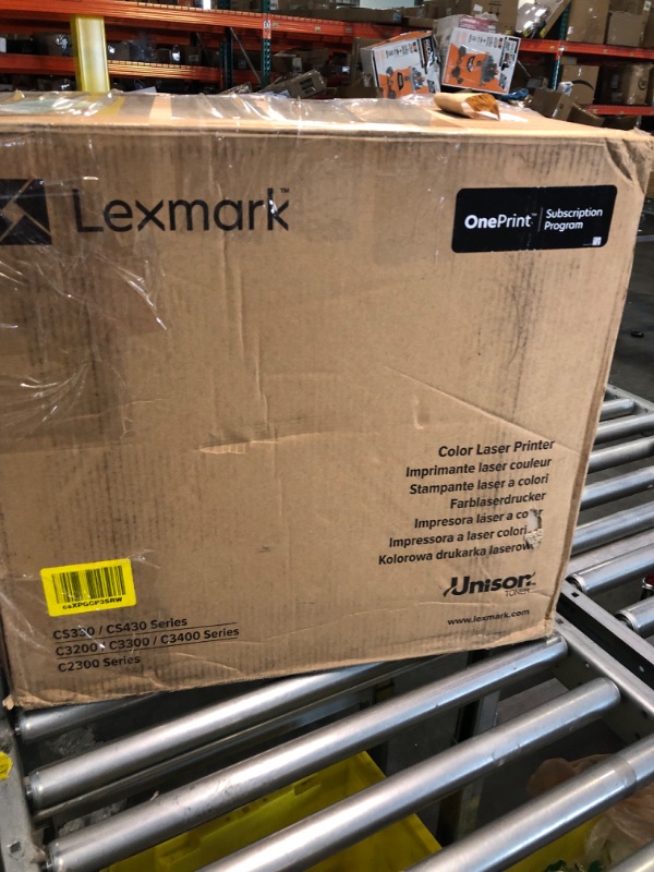Photo 1 of Lexmark C3426dw Color Laser Printer with Interactive Touch Screen, Full-Spectrum Security and Print Speed up to 26 ppm (40N9310),White,Small