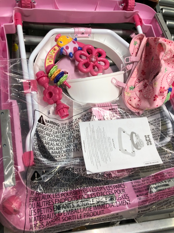 Photo 1 of Bright Starts Walk-A-Bout Walker, Juneberry Delight Juneberry Delight