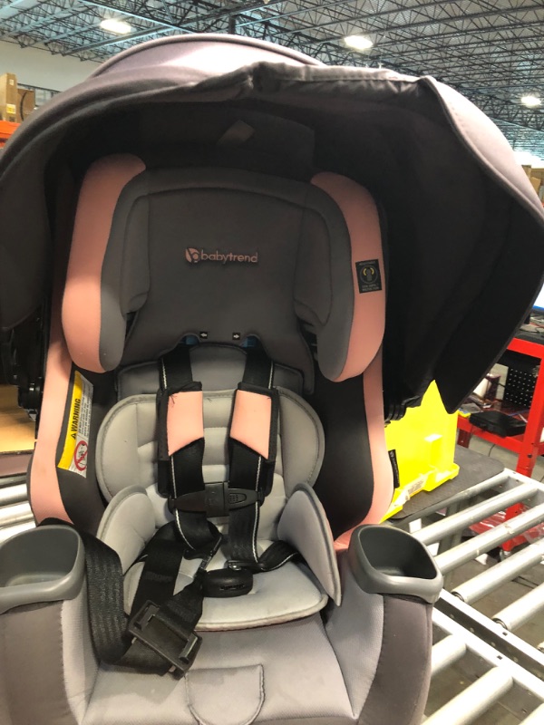 Photo 3 of Baby Trend Cover Me 4 in 1 Convertible Car Seat, Quartz Pink
