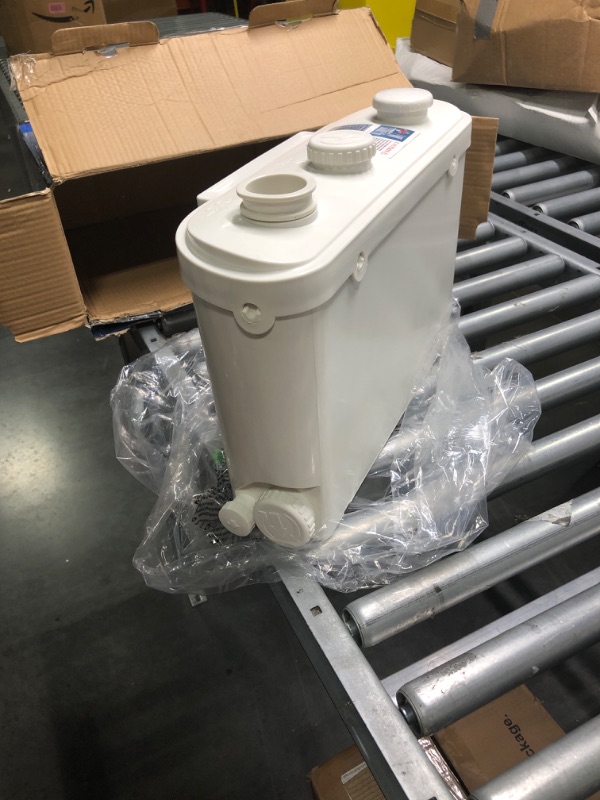 Photo 4 of Sanimove 500W Macerator Pump for Macerating Toilet Upflush Toilet System Macerator Sewerage Pump with 3 Water Inlets for Toilet Kitchen Sink Darin Laundry Machine Disposal Macerating Toilet 500Watt-B