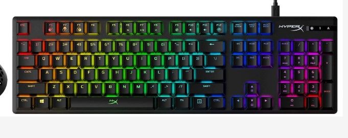 Photo 1 of HyperX Alloy Origins - Mechanical Gaming Keyboard, 