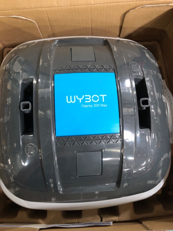 Photo 3 of (2023 Latest) WYBOT Cordless Pool Vacuum, Robotic Pool Cleaner, Up to 861 Sq.Ft Dark Grey