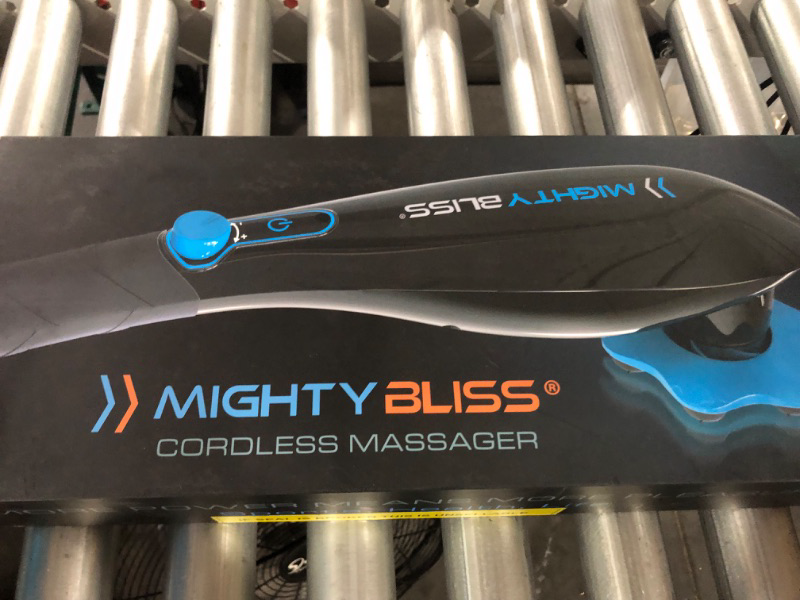 Photo 3 of MIGHTY BLISS Deep Tissue Back and Body Massager Cordless Electric Handheld Percussion Muscle Hand Massager - Full Body Pain Relief Vibrating Therapy Massage Machine, Neck, Shoulder, Leg, Foot