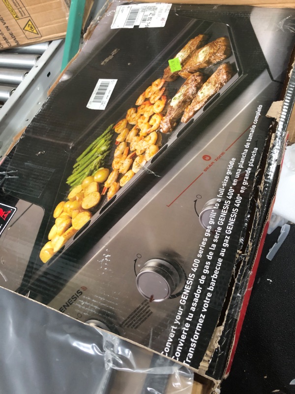 Photo 1 of Weber Full Size Griddle, Genesis 400 Series