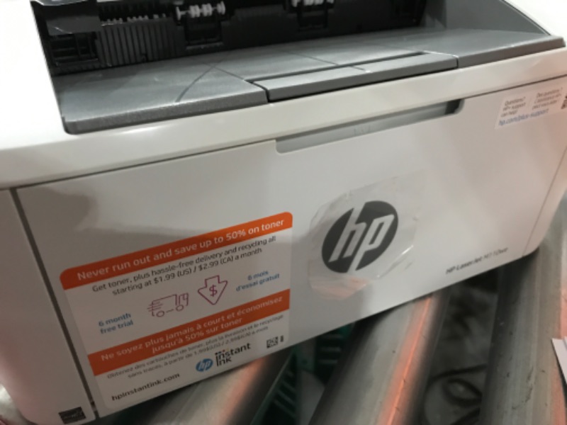 Photo 7 of HP LaserJet M110we Wireless Black and White Printer with HP+ and Bonus 6 Months Instant Ink (7MD66E) New Version: HP+, M110we