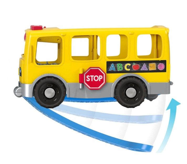 Photo 1 of Fisher-Price Little People Big Yellow School Bus Toddler Musical Learning Toy