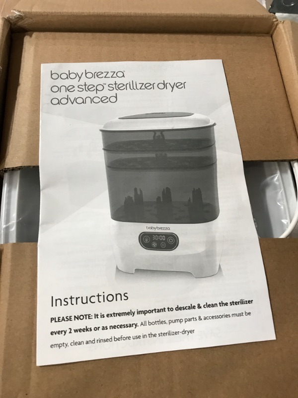 Photo 3 of Baby Brezza Baby Bottle Sterilizer and Dryer Advanced 