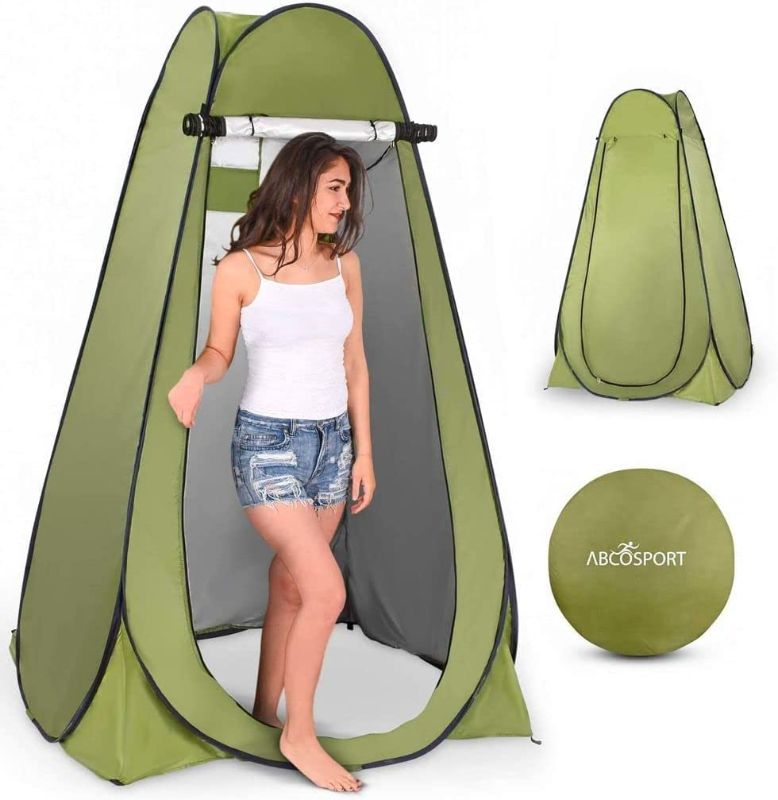 Photo 1 of *STOCK PHOTO FOR REFERENCE*
Pop Up Privacy Tent Instant Portable Outdoor Shower Tent,