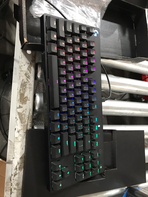 Photo 5 of Logitech G Pro Mechanical Gaming Keyboard, 16.8 Million Colors RGB Backlit Keys, Ultra Portable Design, Detachable Micro USB Cable (Renewed)