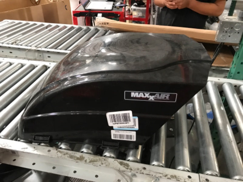 Photo 1 of MAXXAIR 00-955002 Black Fanmate Cover with Ez Clip Hardware