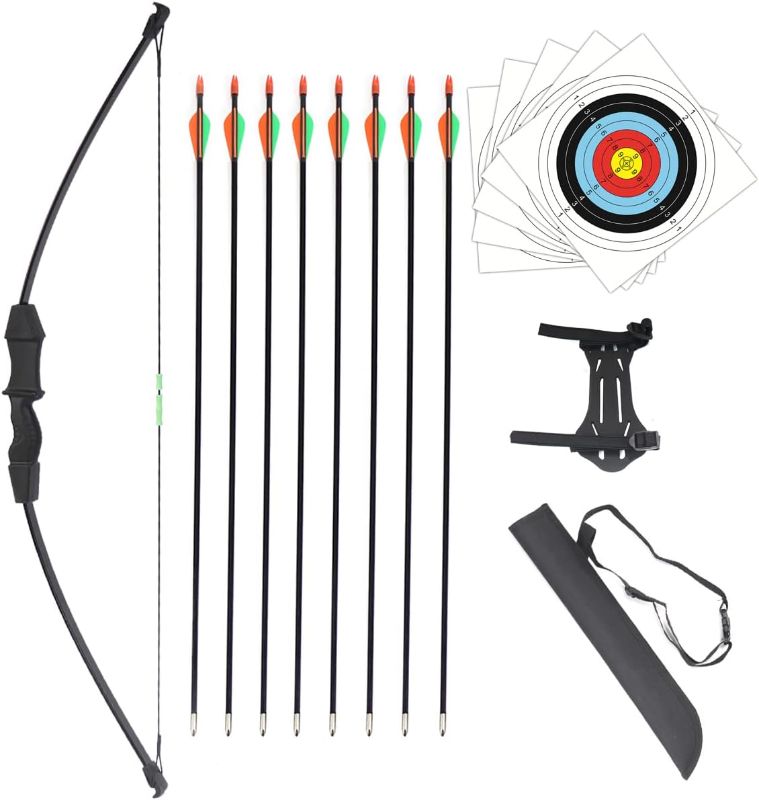 Photo 1 of ****FOR PARTS ONLY***
DOSTYLE Bow and Arrow Set for Children Outdoor Youth Recurve Junior Archery Training for Kid Teams Game Gift Black