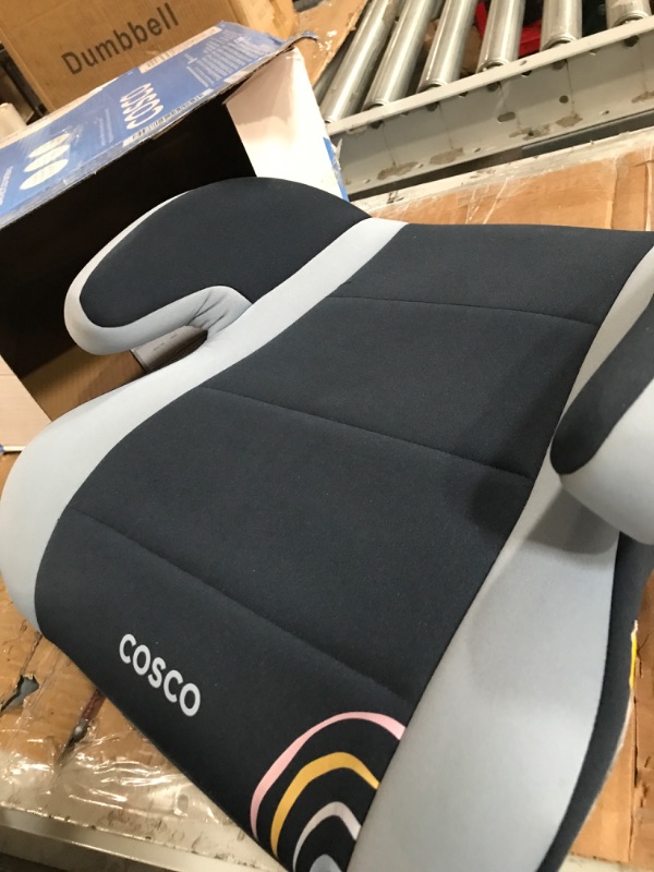 Photo 3 of Cosco Topside Backless Booster Car Seat, Lightweight 40-100 lbs, Rainbow