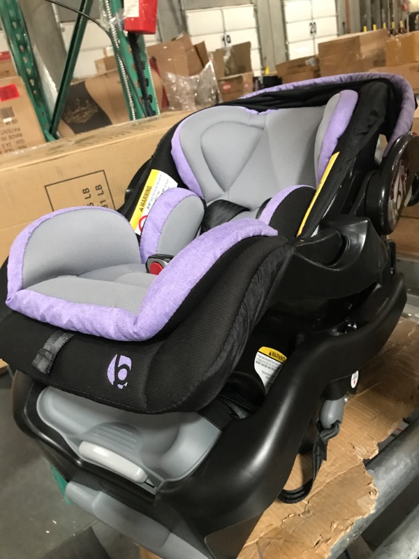 Photo 3 of Baby Trend Secure Snap Tech 35 Infant Car Seat, Lavender Ice 16.5x16.25x28.5 Inch (Pack of 1)