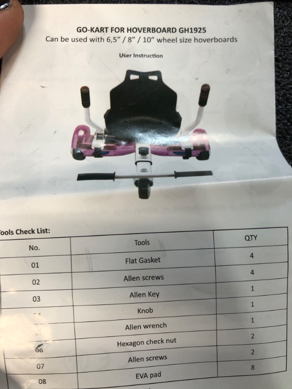 VEVOR Hoverboard Kart Seat Attachment Accessory for sale | Mesa, AZ ...