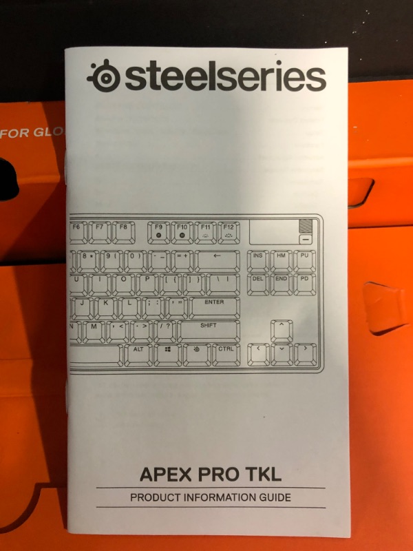 Photo 1 of SteelSeries 64856 Apex Pro TKL 2023 Gaming Keyboard, 