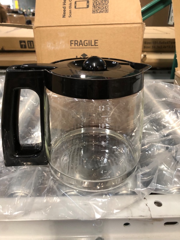 Photo 3 of  Replacement Glass Carafe Pot Compatible with Hamilton Coffee Maker Models 46310, 49976, 49966, 49350, 49957, 49954, 49933, 49980A, 49980Z, 49983, 49618, 46300, 49950
