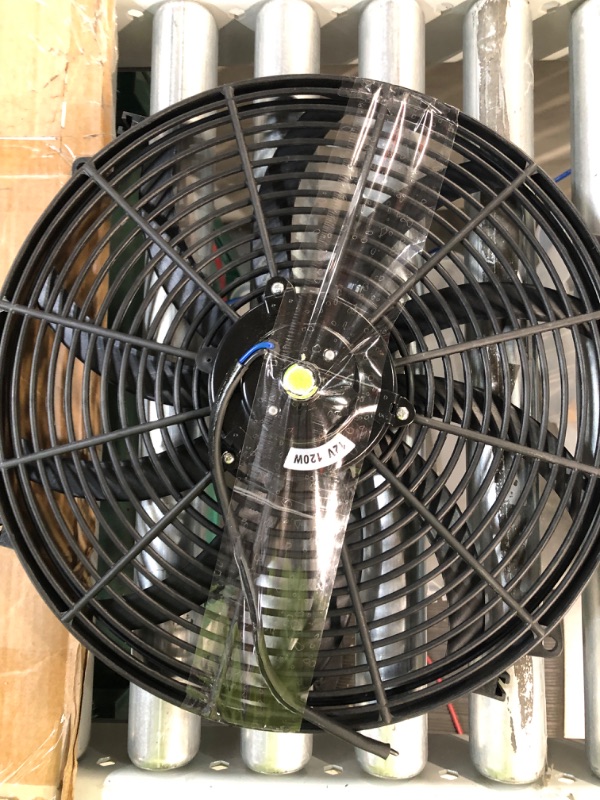 Photo 1 of American Volt 16-17" Inch Upgraded 180w Motor Electric Automotive Condenser Radiator Cooling Fan 12 Volt Slim Reversible Best Performance CFM Universal for Cars Trucks RVs